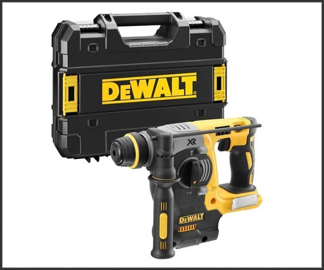 DEWALT Akku-Kombihammer DCH273NT, 18 Volt, Bohrhammer(gelb/schwarz, ohne Akku und Ladegerät, in TSTAK Box II)