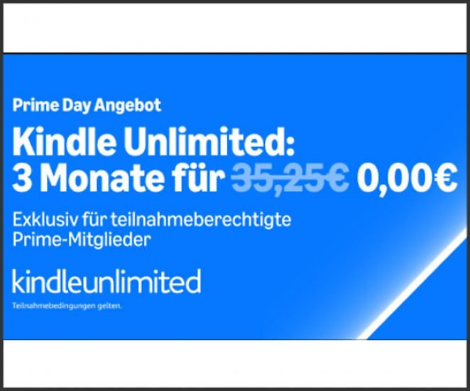 Kindle Unlimited: 3 Monate gratis testen
