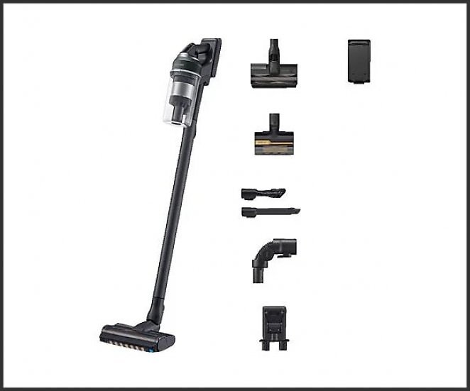 SAMSUNG VS20C85G2TN/WD Jet 85 PetPRO Stielsauger, Akkubetrieb, 580 Watt