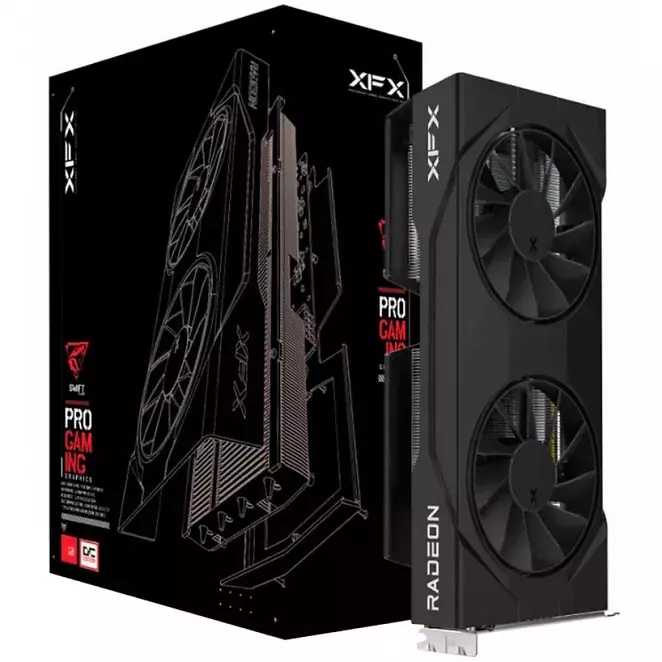 XFX Swift Radeon RX 9060 XT mit 16 GiByte