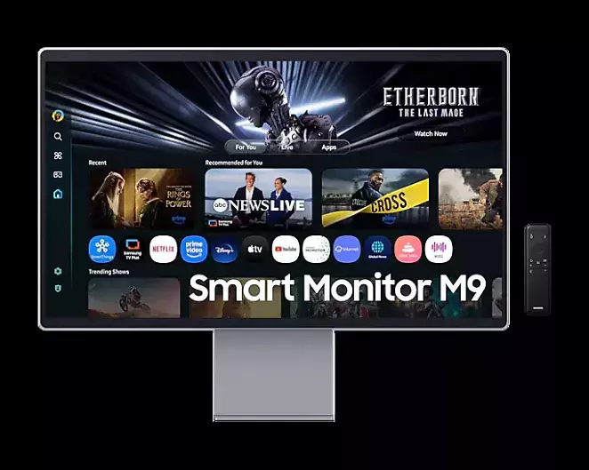 Smart Monitor M90SF | 32 Zoll, 4K OLED, 165Hz, Samsung Vision AI