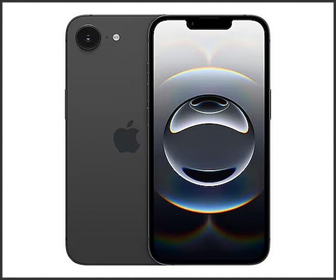 Apple iPhone 16e, 128GB, Schwarz, 5G, Smartphone OVP