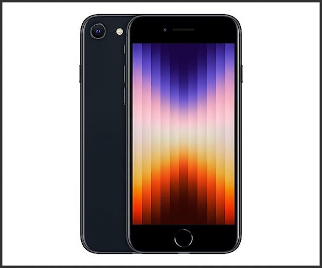 Apple iPhone SE 3, 64GB, Schwarz, Smartphone NEU