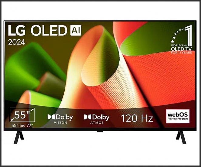 LG OLED55B42LA OLED-Fernseher 55 Zoll