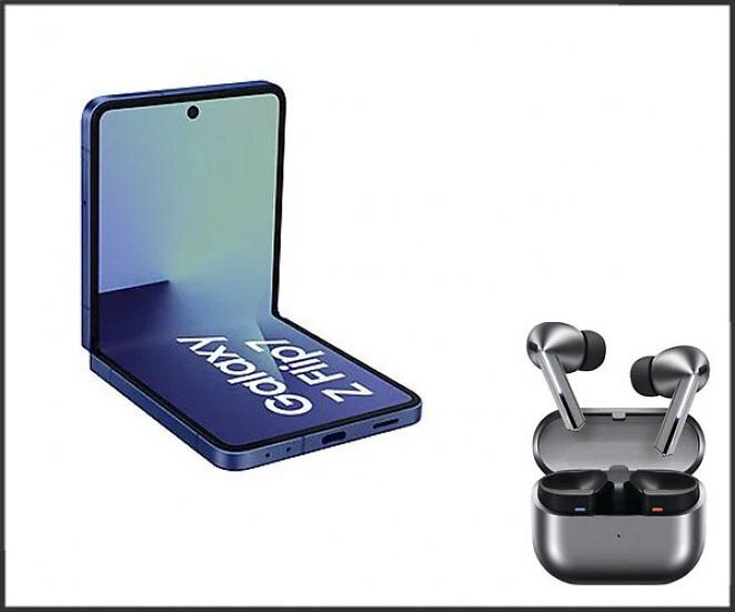 SAMSUNG Galaxy Z Flip7 512 GB + Galaxy Buds3 Pro