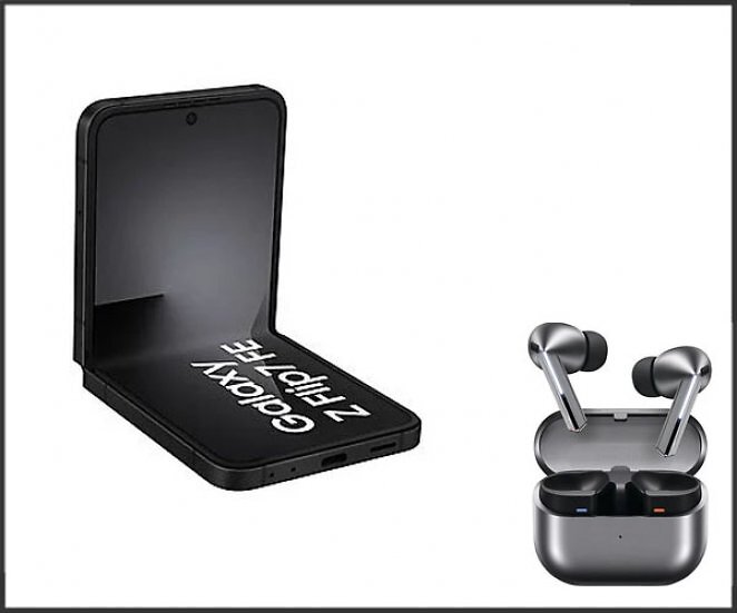 SAMSUNG Galaxy Z Flip7 FE 256 GB + Galaxy Buds3 Pro