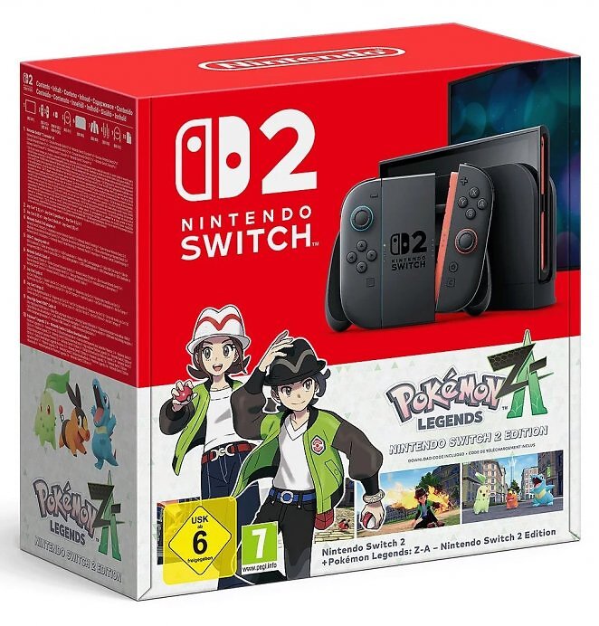 Nintendo Switch 2 + Pokémon-Legenden: Z-A