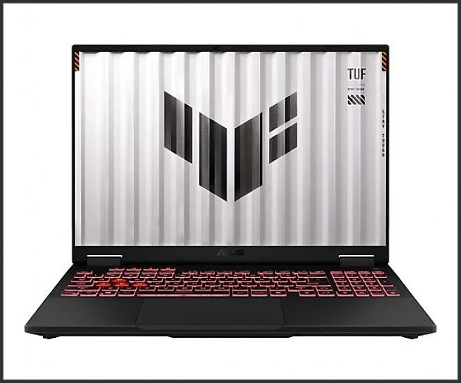 ASUS TUF Gaming A16 FA608WI-QT010W, Gaming Notebook, mit 16 Zoll Display, AMD Ryzen™ AI 9 370 Prozessor, 16 GB RAM, 1 TB SSD GeForce RTX™ 4070, Jaeger Gray, Windows 11 Home