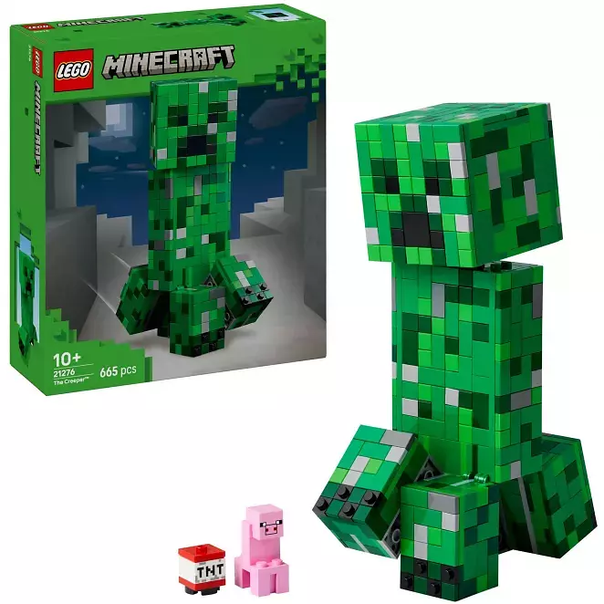LEGO 21276 Minecraft Der Creeper, Konstruktionsspielzeug
