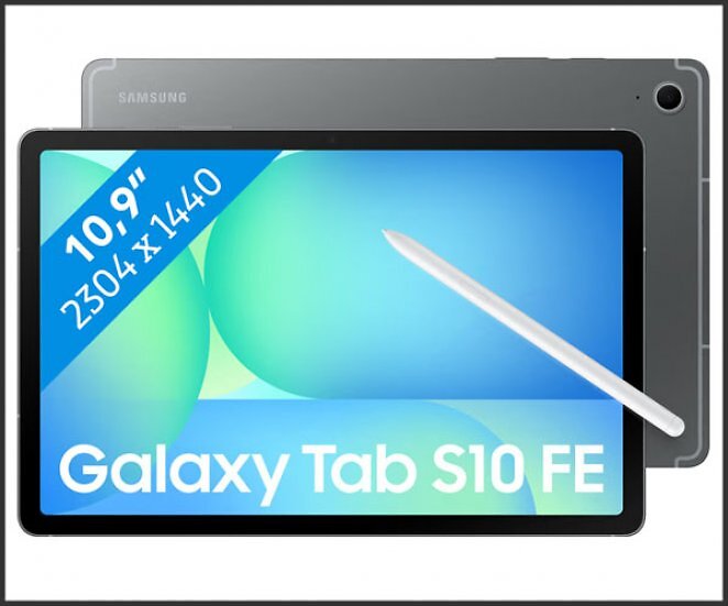 Samsung Galaxy Tab S10 FE 10,9 Zoll 128GB Wi-Fi Grau