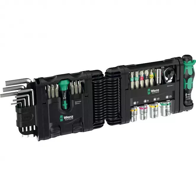 Wera Tool-Check Modular Set 1, mit 3 Werkzeugmodulen, Bit-Satz