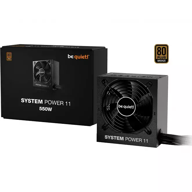 be quiet! System Power 11 550W ATX3.1, PC-Netzteil