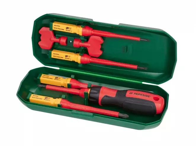 Schraubendreher-Wechselklingen-Set, bis 1000 V