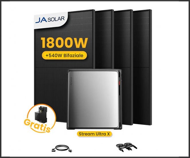 EcoFlow Stream Ultra X, 3840Wh, All-in-One Speicher für Balkonkraftwerke, by Powerness