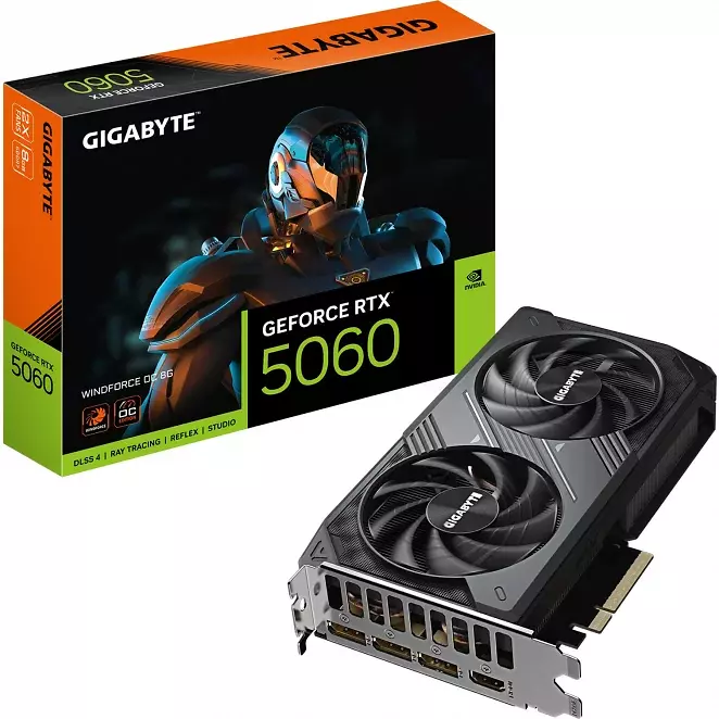 GIGABYTE GeForce RTX 5060 WINDFORCE OC 8G, Grafikkarte
