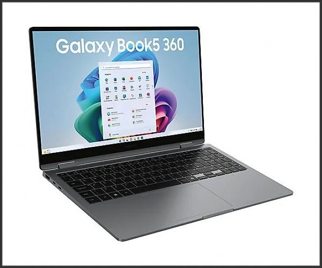 SAMSUNG Galaxy Book5 360, Copilot+ PC - 15,6 Zoll - Core™ Ultra 5 226V - 16 GB - 512 GB Arc™ GPU - Windows 11 Home
