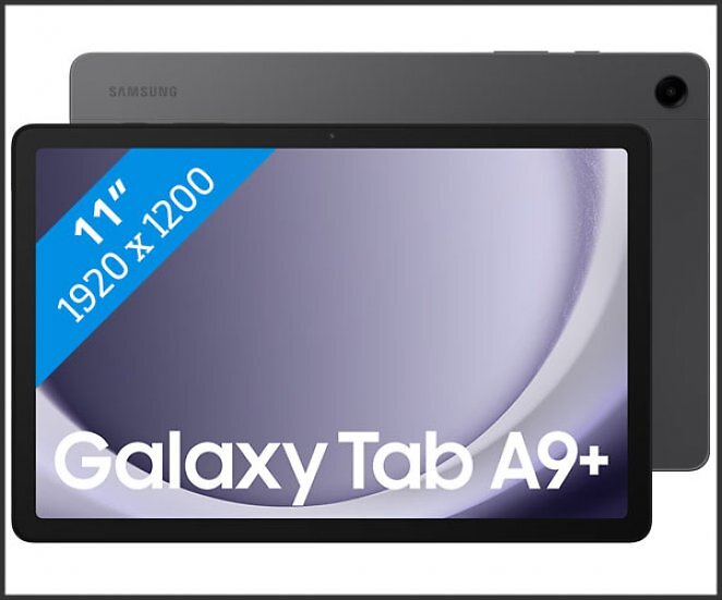 Samsung Galaxy Tab A9 Plus 11 Zoll 64GB Wi-Fi Grau