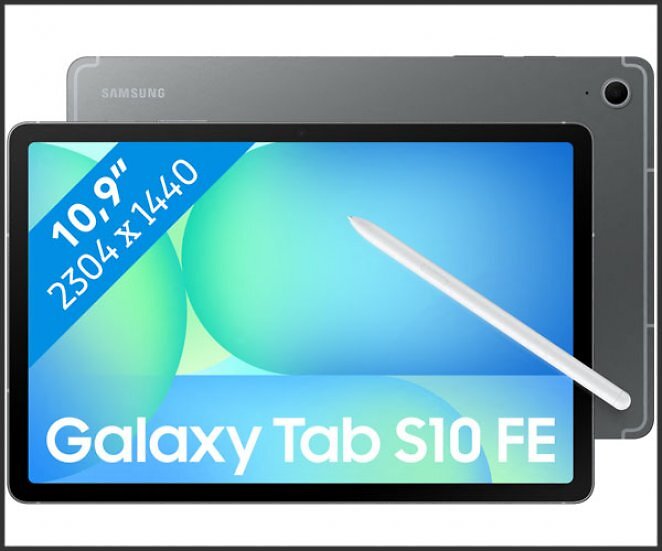 Samsung Galaxy Tab S10 FE 10,9 Zoll 128GB Wi-Fi Grau