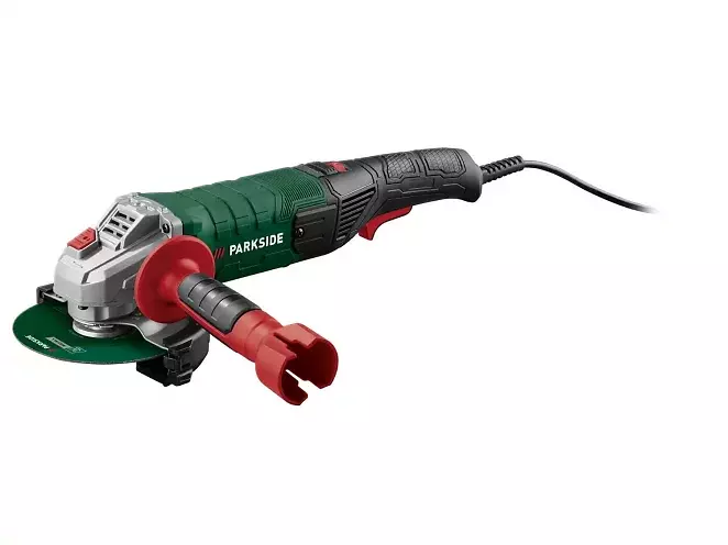 Winkelschleifer PWS 125 I9, mit 2 Ersatz-Kohlebürsten