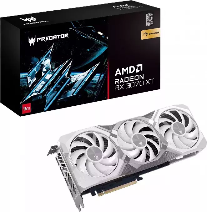 Acer Predator BiFrost 9070 XT White Edition