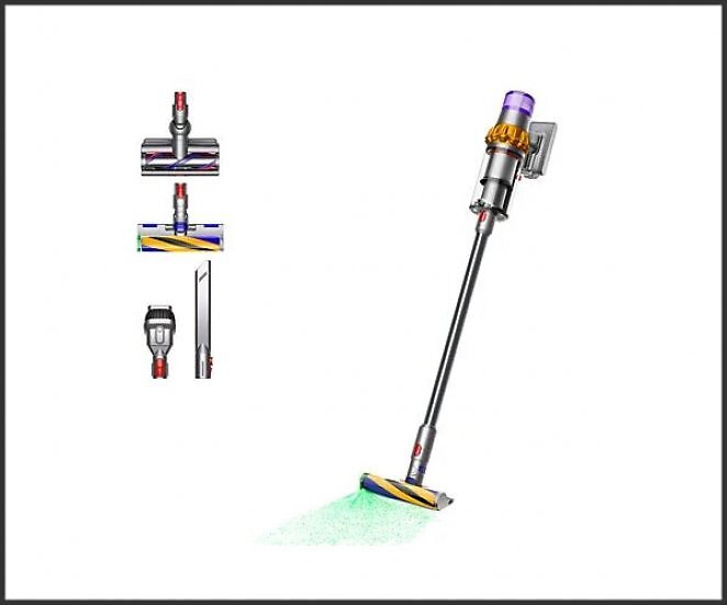 DYSON V15 DETECT ABSOLUTE (2023) Stielsauger, Akkubetrieb, 660 Watt