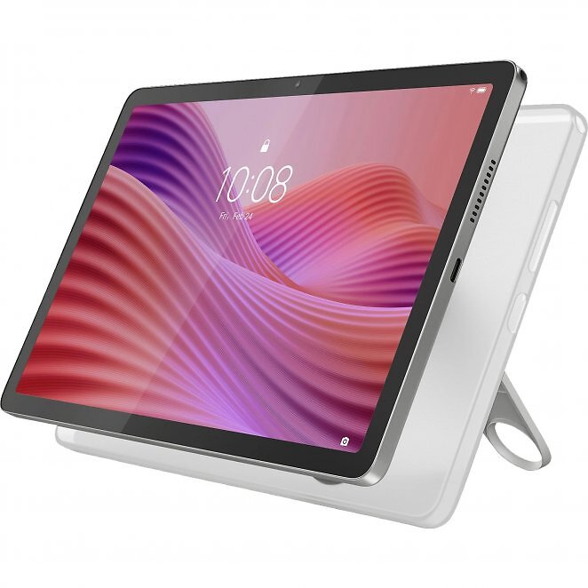 Lenovo Tab, Inkl. transparenter Schutzhülle mit integriertem Standfuß