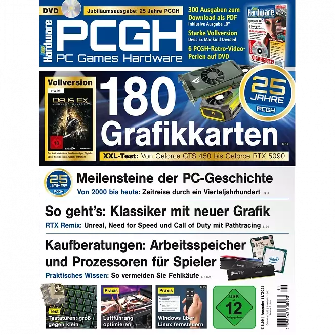 Keinen Moment des kommenden, 26. Jahres von PCGH verpassen