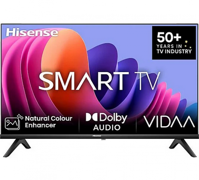 Hisense 32A4K (32 Zoll, LCD, 1.366 × 768, DVB-T2 HD, DVB-C, DVB-S, DVB-S2)