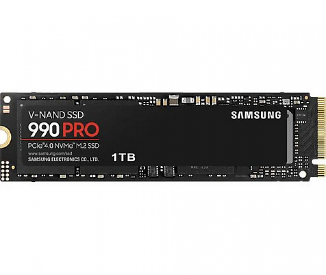 Samsung 990 Pro 1 TB, M.2 2280, PCI-Express 4.0, 7.450 MB/s Lesen, 6.900 MB/s Schreiben (Aktionspreis)
