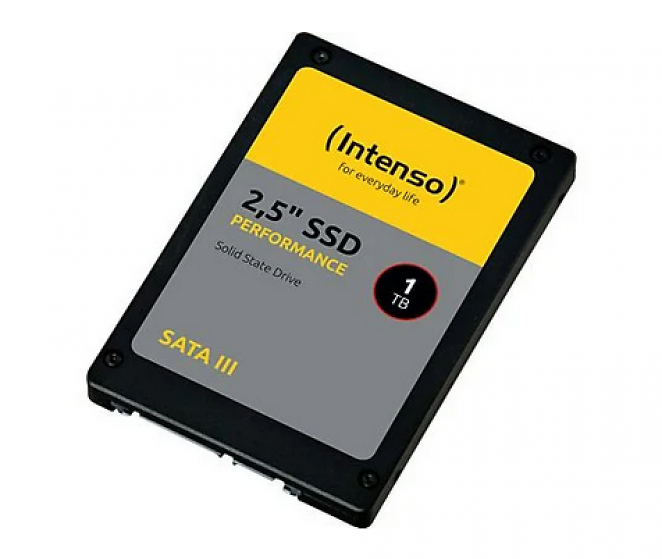 Intenso Performance 1 TB, SATA, 550 MB/s Lesen, 500 MB/s Schreiben (Aktionspreis)