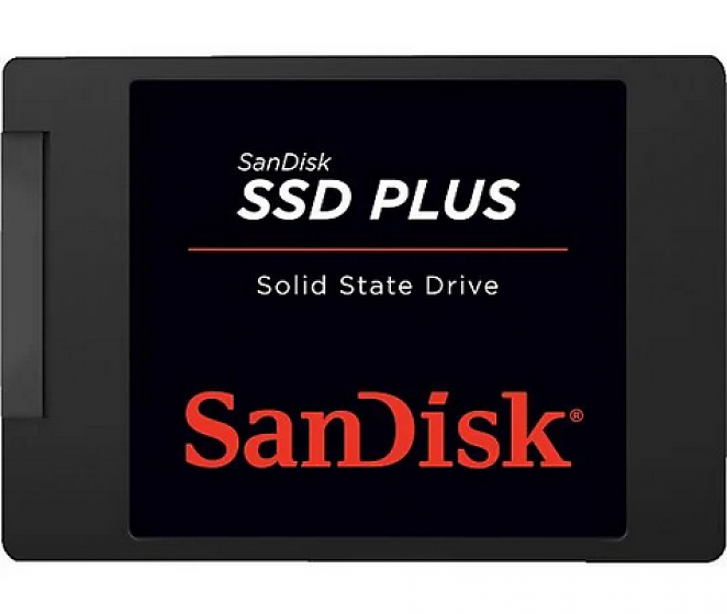 Sandisk Plus 2 TB, SATA, 545 MB/s Lesen, 450 MB/s Schreiben (Aktionspreis)