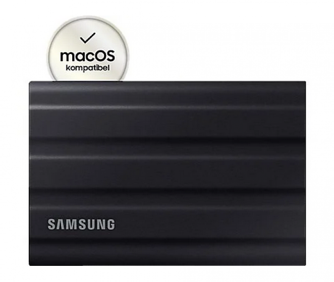 Samsung Portable SSD T7 Shield 2 TB, USB-C & USB-A (Aktionspreis)