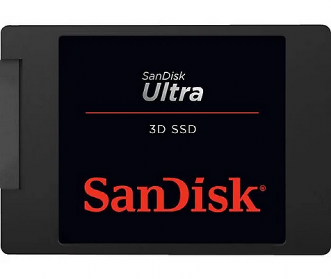 Sandisk Ultra 3D 4 TB, SATA, 560 MB/s Lesen, 530 MB/s Schreiben (Aktionspreis)