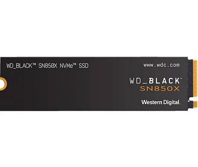 Western Digital WD_Black SN850X 4 TB, M.2 2280, PCI-Express 4.0 ×4, 7.300 MB/s Lesen, 6.600 MB/s Schreiben (Aktionspreis)