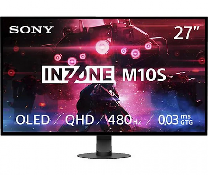 Sony Inzone M10S, 27 Zoll, 2.560 × 1.440, OLED, 480 Hz (Aktionspreis)