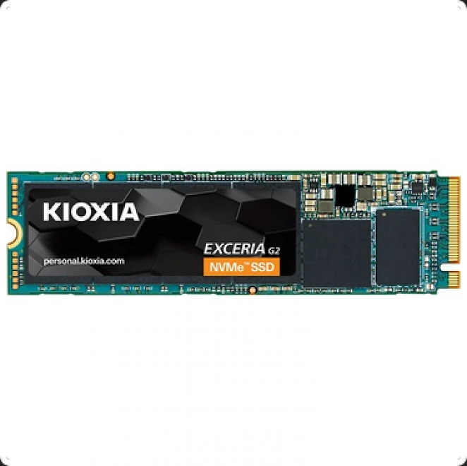 Kioxia Exceria G2 2 TB, M.2 2280, PCI-Express 3.0 ×4, 2.100 MB/s Lesen, 1.700 MB/s Schreiben