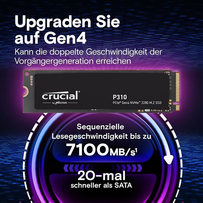 Crucial P310 SSD 2TB PCIe Gen4