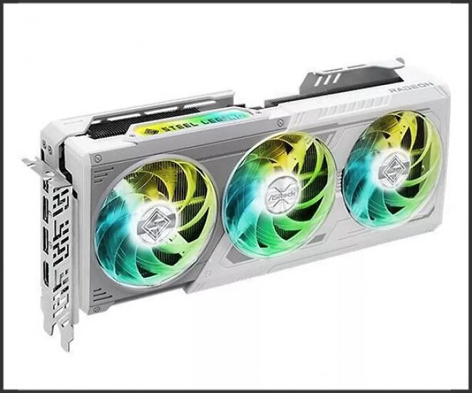 ASRock Radeon RX 9070 Steel Legend 16 GB - 16.384 MB - GDDR6