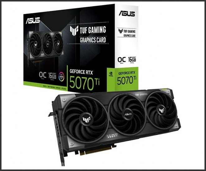 ASUS GeForce RTX 5070 Ti TUF GAMING OC, Grafikkarte