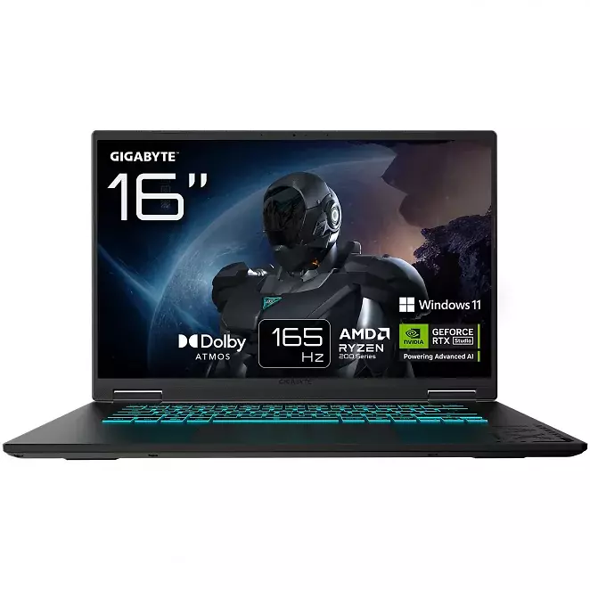 Gigabyte Gaming A16 3VHK3DE894SH - 16 Zoll - AMD Ryzen 7 260 - 16 GB - 1 TB - NVIDIA GeForce RTX 5060 - Windows 11 Home