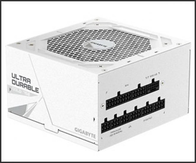 Gigabyte UD750GM PG5 V2 Ice 750 Watt, ATX 3.1, 1× 12V-2×6, 4× PCI-E 6/8-Pin, 80 Plus Gold