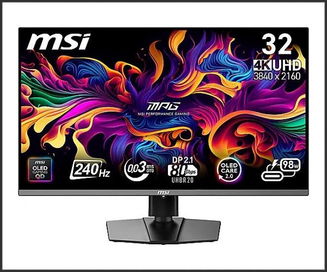 MSI MPG 322URXDE QD-OLED 80cm (31,5