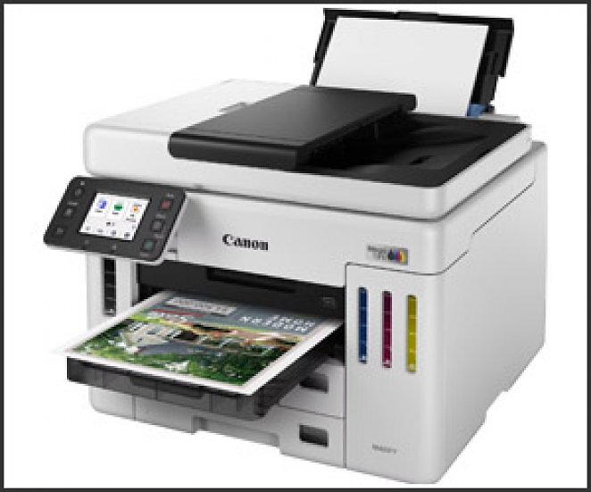 Canon Maxify GX7150 (Drucker, Kopierer, Scanner & Fax) | WLAN, Ethernet & USB, App-Unterstützung, nachfüllbare Tinte