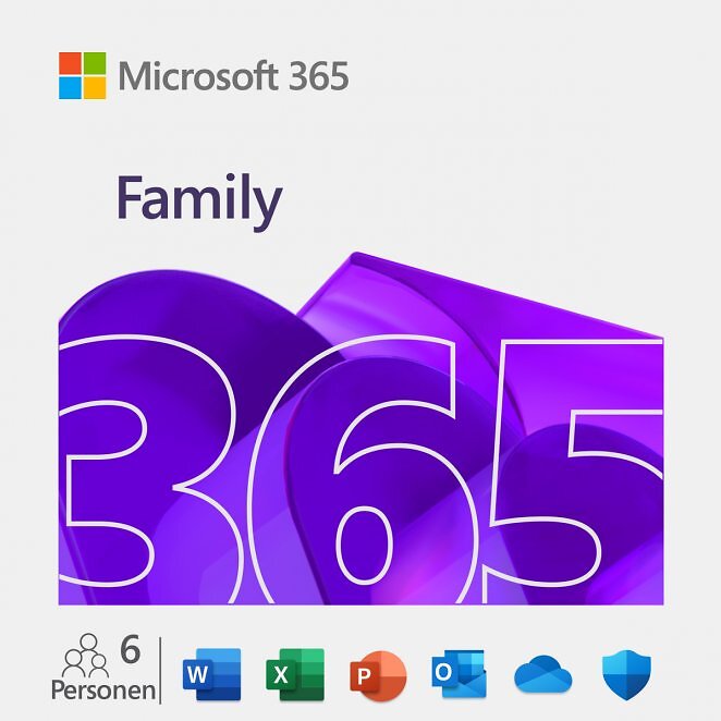 Microsoft 365 Family für 6 Nutzer