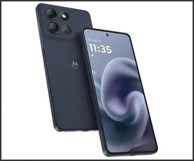 Motorola moto g86 5G 8/256 GB Android 15 Dual SIM Smartphone Smoky Pantone Spellbound