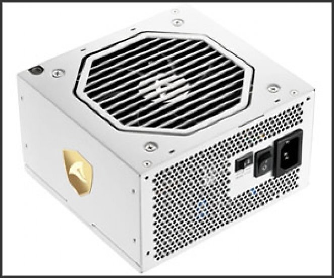 Sharkoon Rebel P20 White 850 Watt, ATX 3.1, 1× 12V-2×6