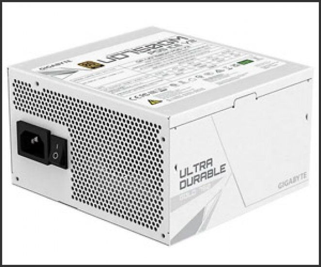 Gigabyte UD750GM PG5 V2 ICE, ATX 3.1, 750 Watt, 1× 12V-2×6, 4× PCI-E 6/8-Pin, 80 Plus Gold