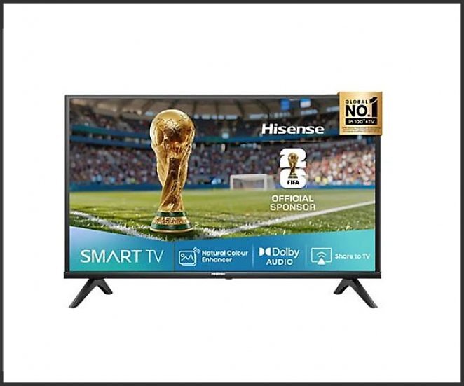 HISENSE 40A4Q LED TV (Flat, 40 Zoll / 100 cm, Full-HD, SMART TV)