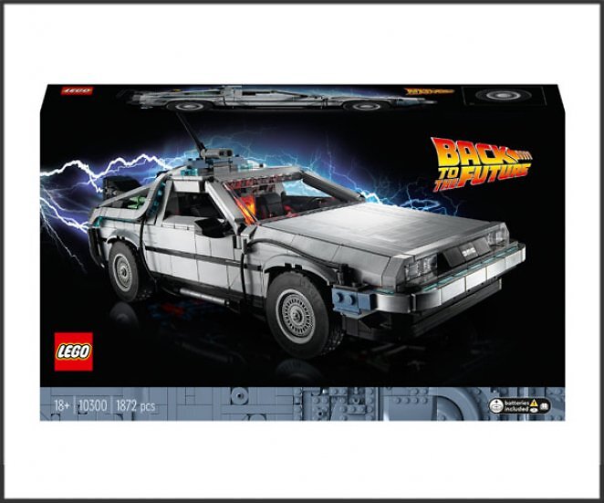 LEGO Icons 10300 Die Zeitmaschine aus Zurück in die Zukunft