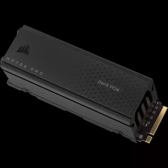 Corsair MP700 PRO 2 TB mit Luftkühler PCIe Gen5 x4 NVMe 2.0 M.2-SSD